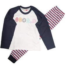 CDX400: Girls #Bor-d Pyjama (9-13 Years)